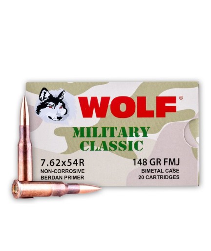 7.62x54R cartridges